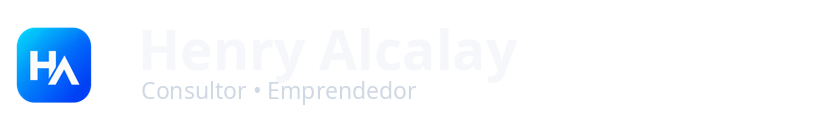 Henry Alcalay, consultor y emprendedor